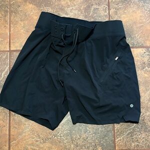 lululemon athletica Black Athletic Shorts
